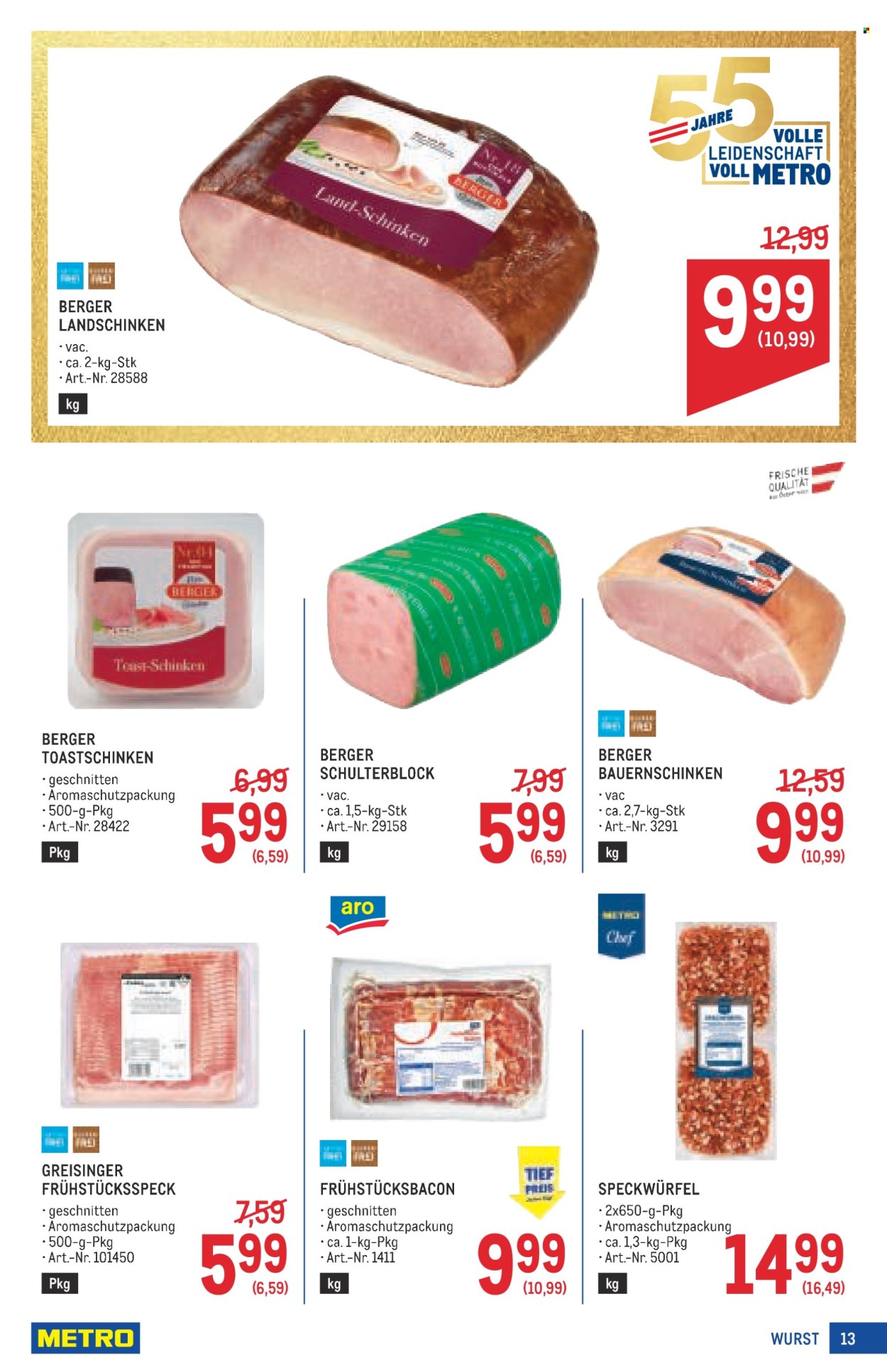 Angebote Metro - 17.9.2026 - 30.9.2026. Seite 13