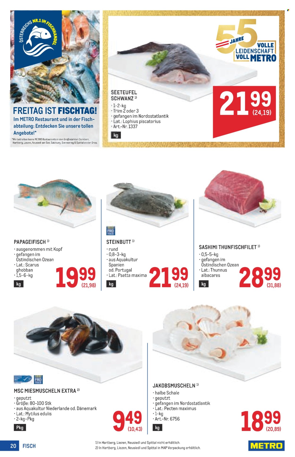 Angebote Metro - 17.9.2026 - 30.9.2026. Seite 20