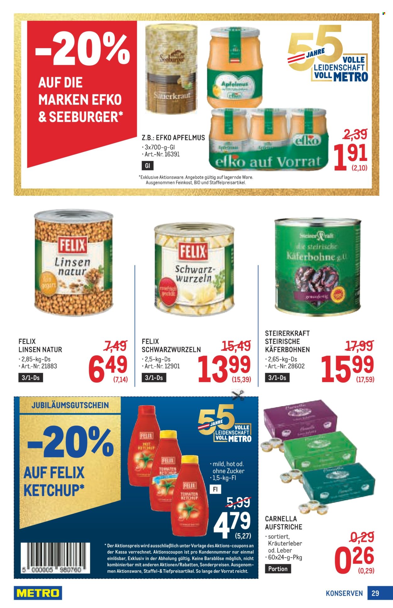 Angebote Metro - 17.9.2026 - 30.9.2026. Seite 29
