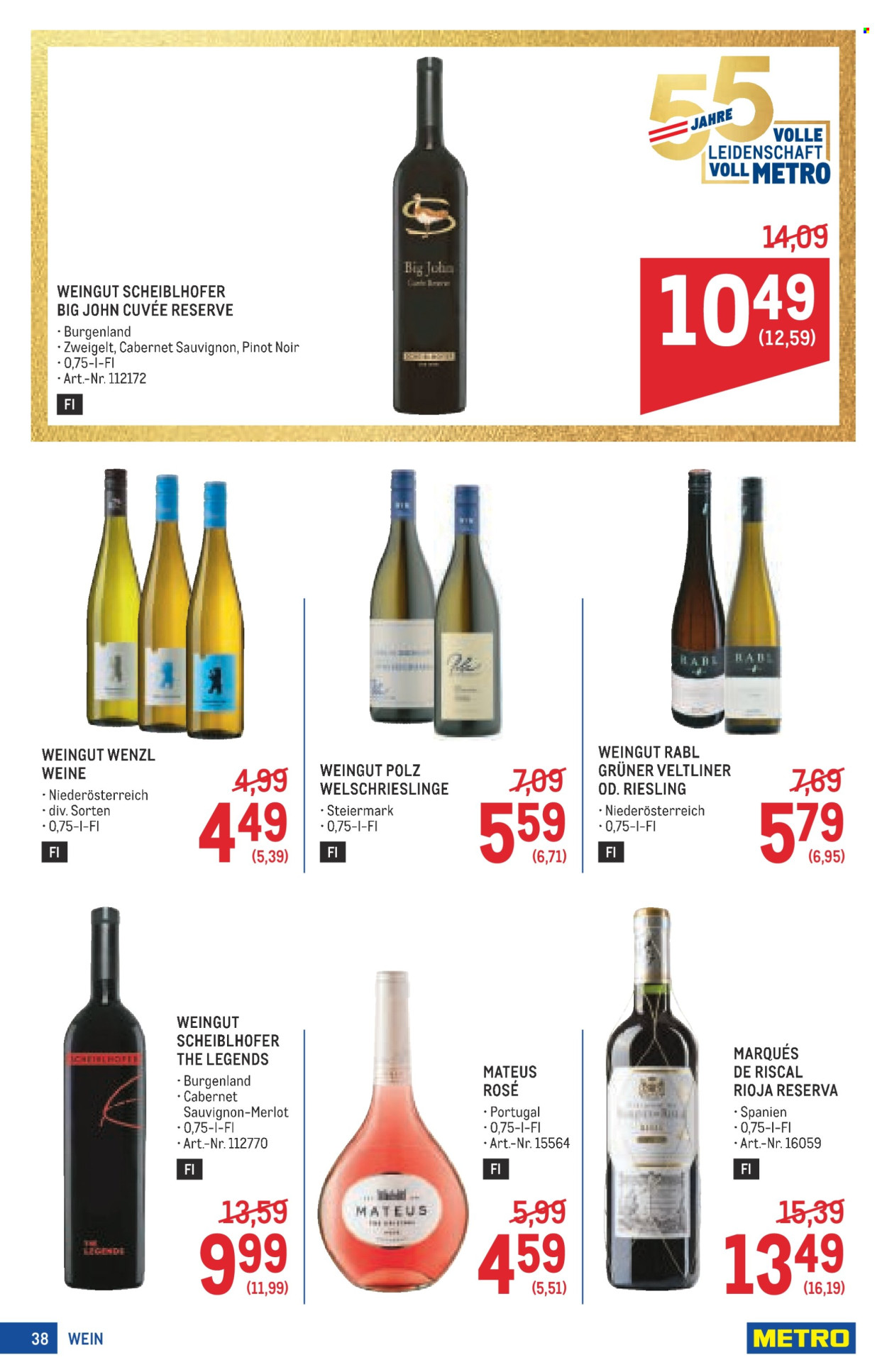 Angebote Metro - 17.9.2026 - 30.9.2026. Seite 38