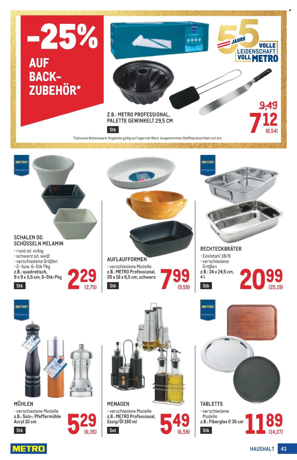 Angebote Metro - 17.9.2026 - 30.9.2026. Seite 43
