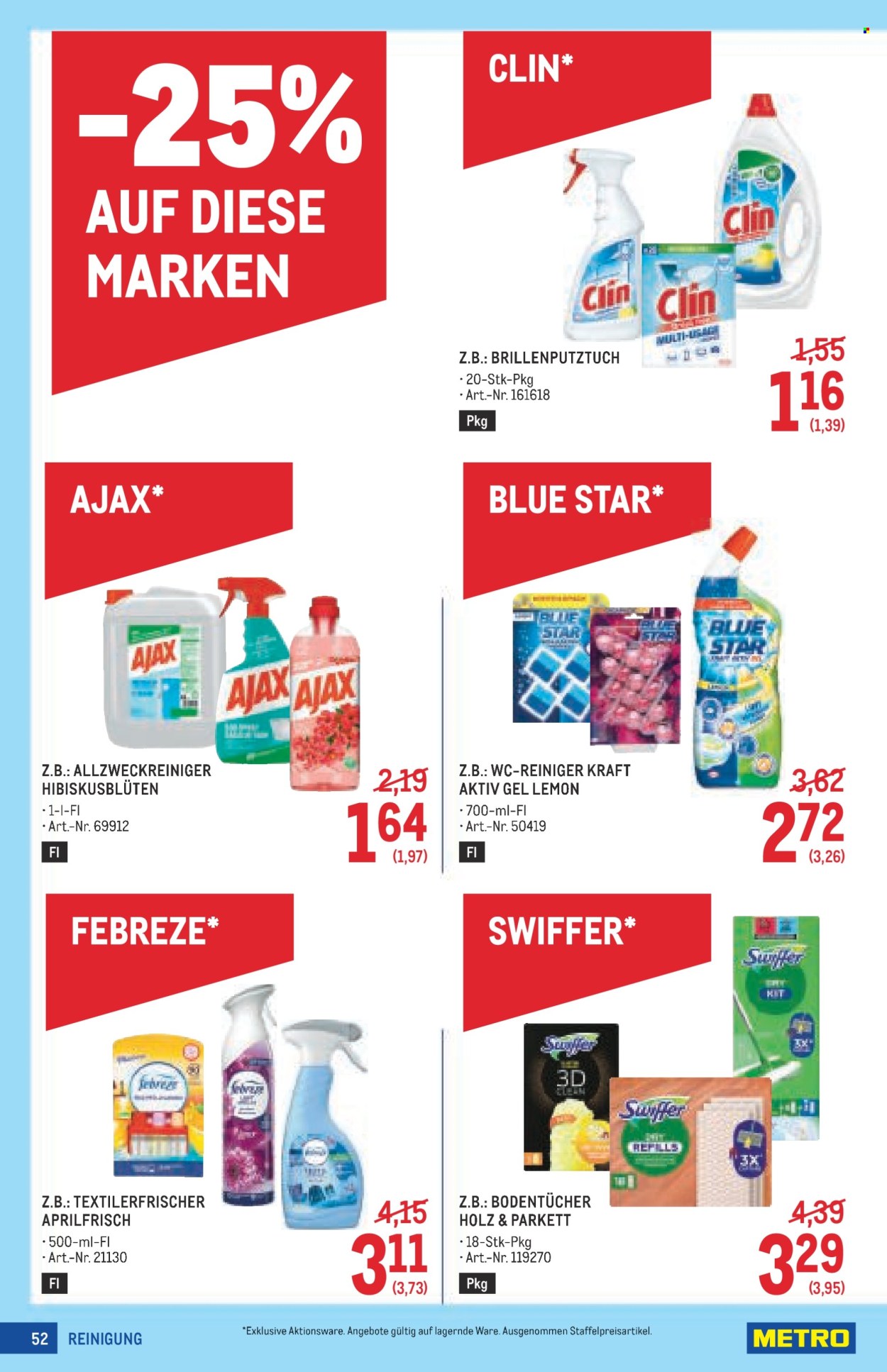 Angebote Metro - 17.9.2026 - 30.9.2026. Seite 52