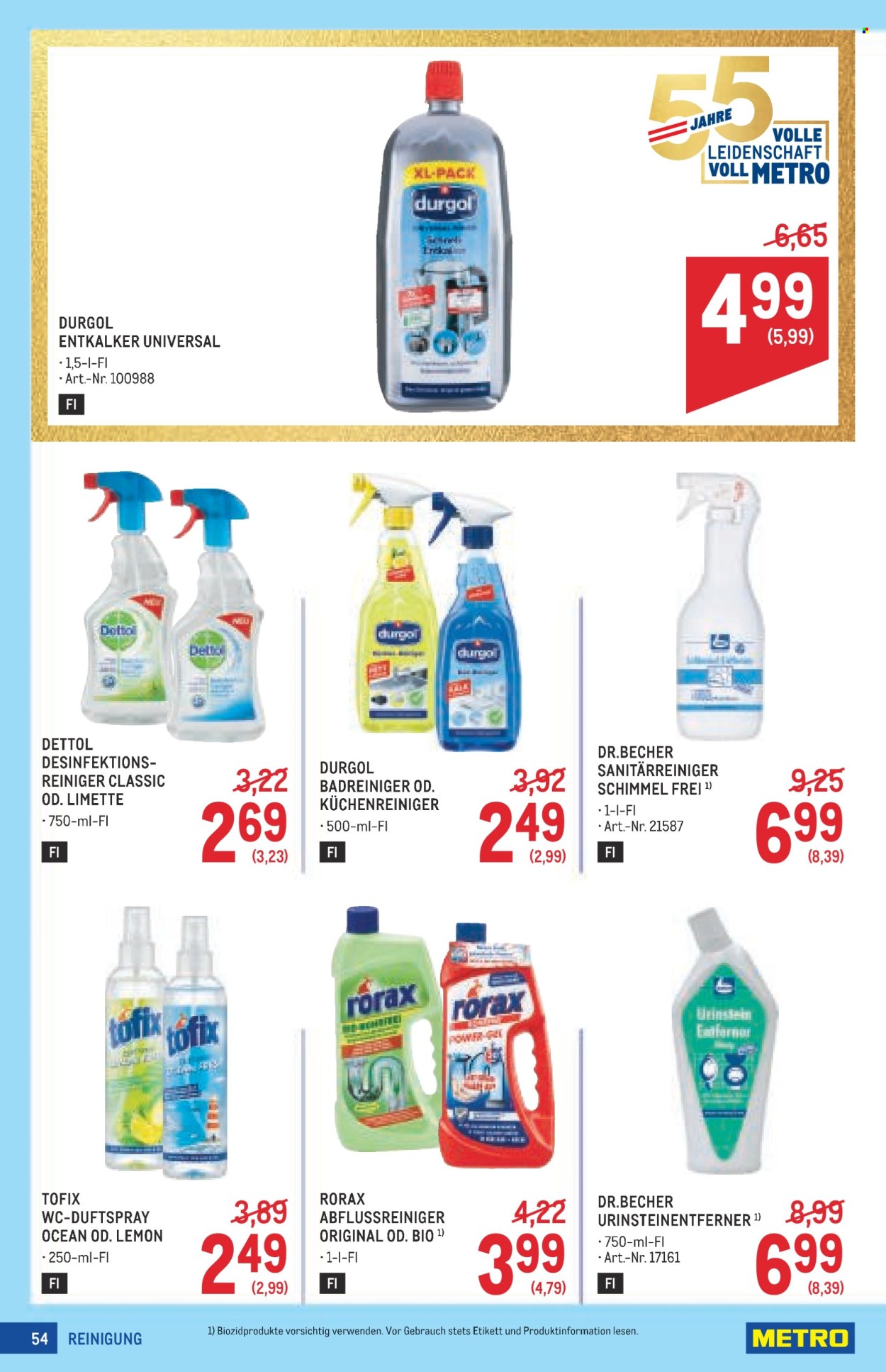 Angebote Metro - 17.9.2026 - 30.9.2026. Seite 54
