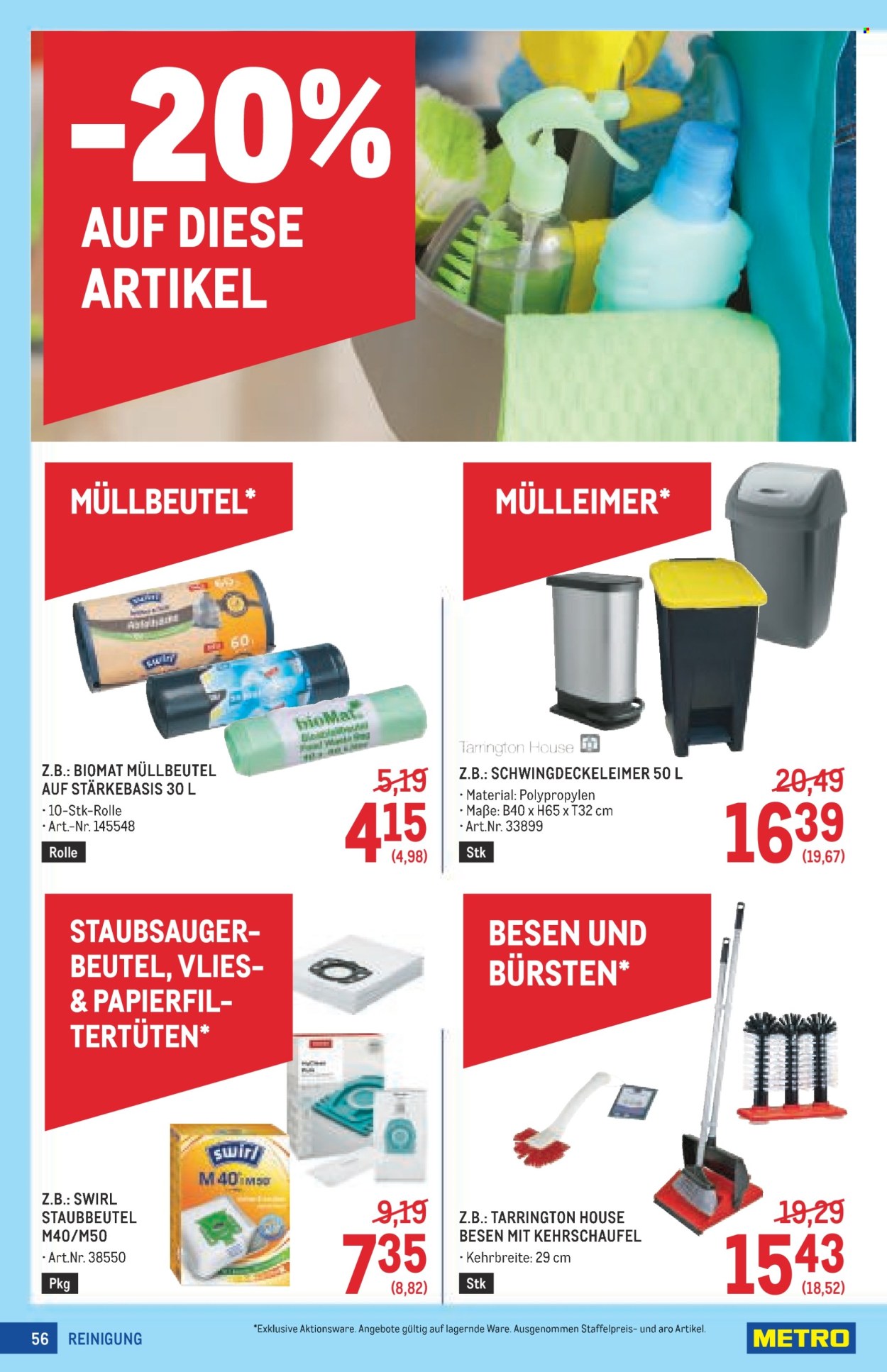 Angebote Metro - 17.9.2026 - 30.9.2026. Seite 56