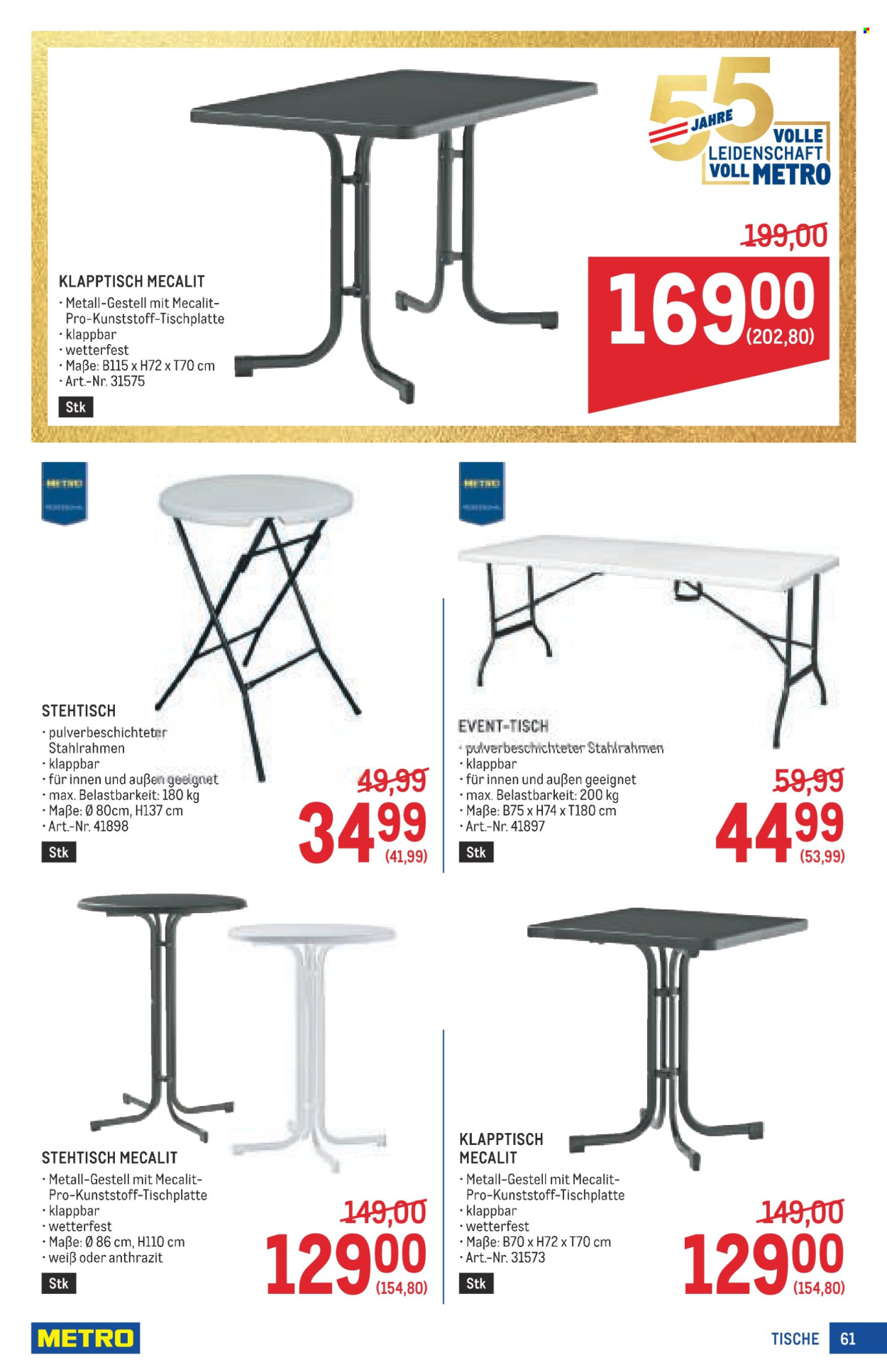 Angebote Metro - 17.9.2026 - 30.9.2026. Seite 61