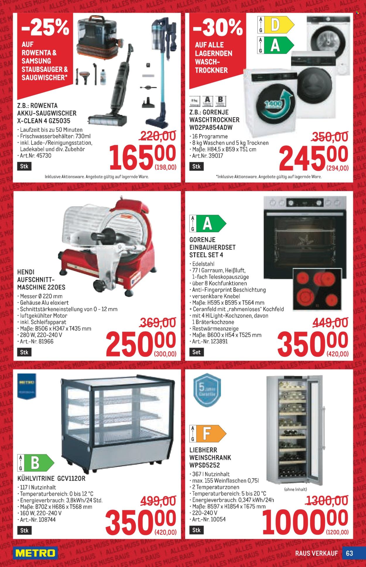 Angebote Metro - 17.9.2026 - 30.9.2026. Seite 63