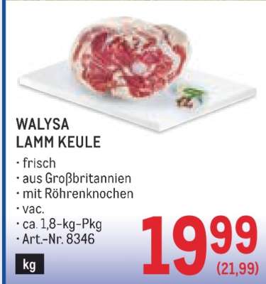 WALYSA LAMM KEULE