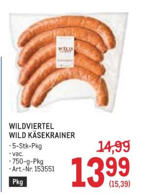 WILDVIERTEL WILD KÄSEKRAINER