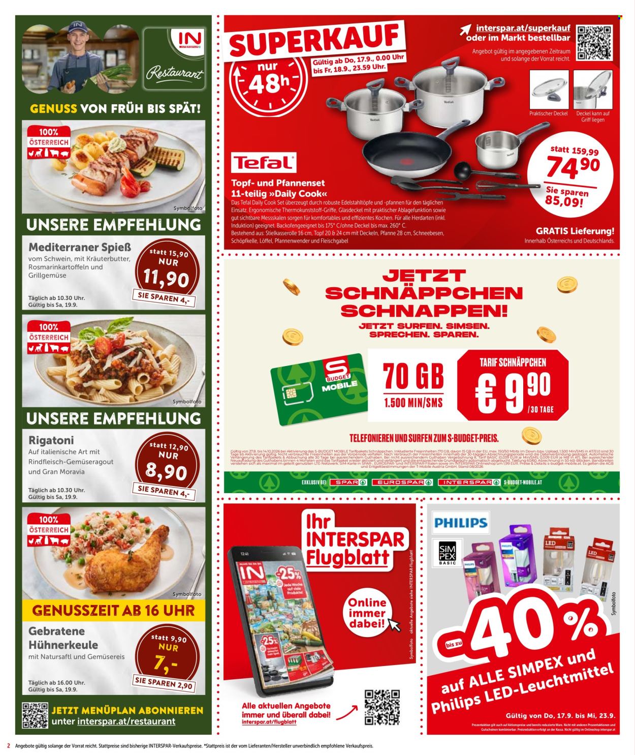 Angebote INTERSPAR - 17.9.2026 - 23.9.2026. Seite 2