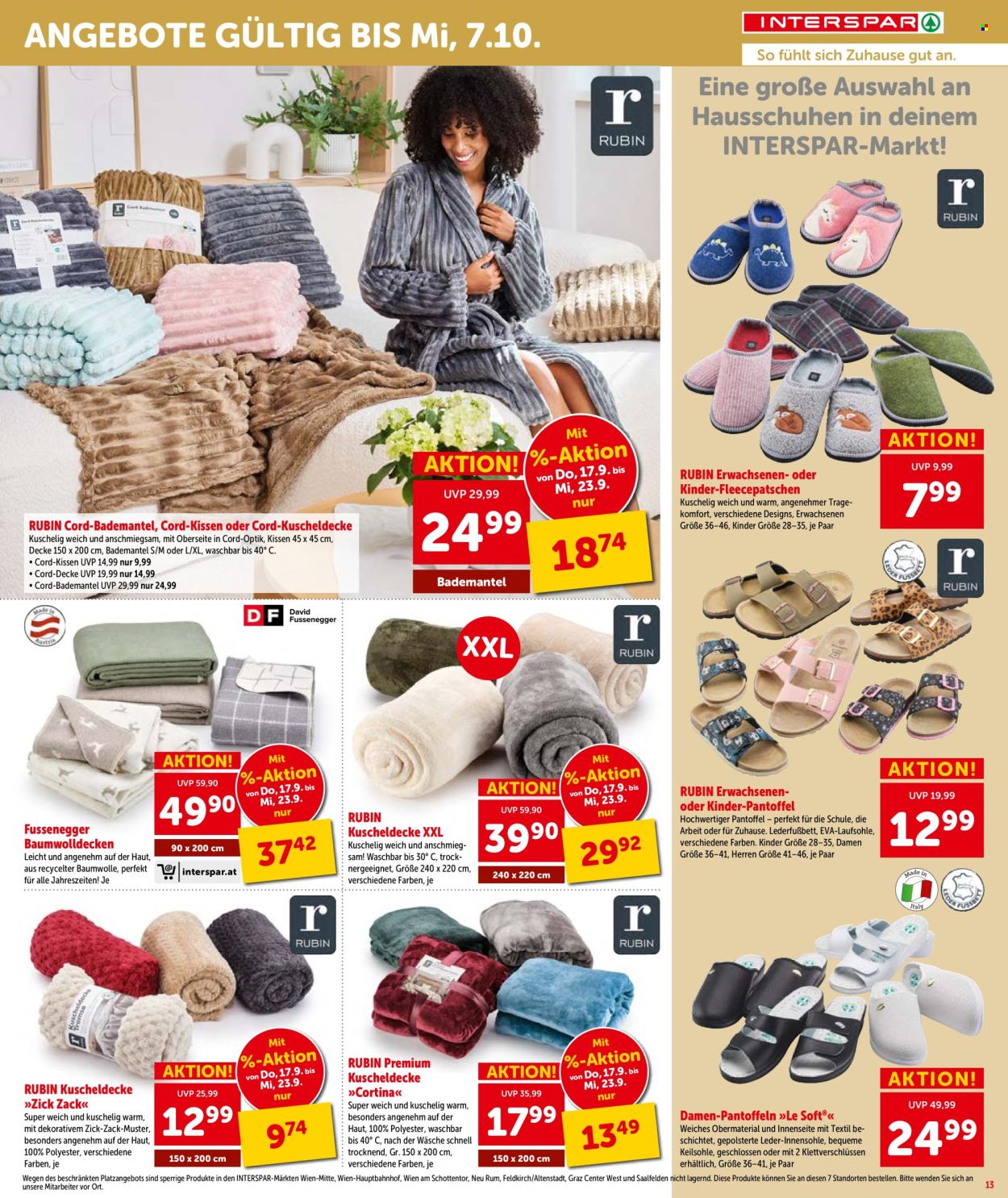 Angebote INTERSPAR - 17.9.2026 - 23.9.2026. Seite 14