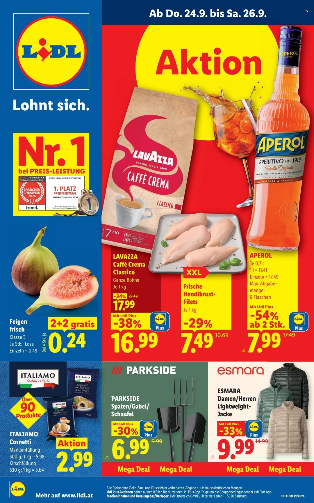 Angebote Lidl - 24.9.2026 - 30.9.2026. Seite 1