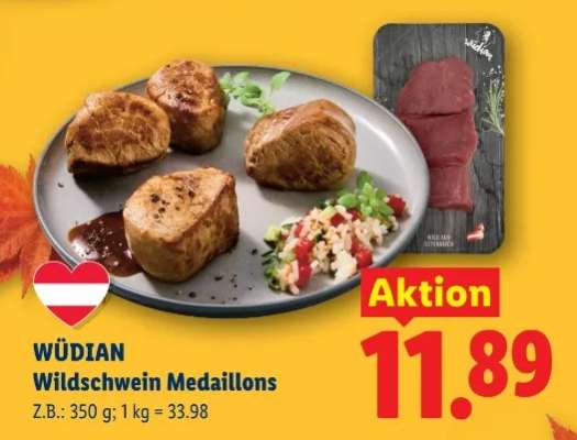 WÜDIAN Wildschwein Medaillons