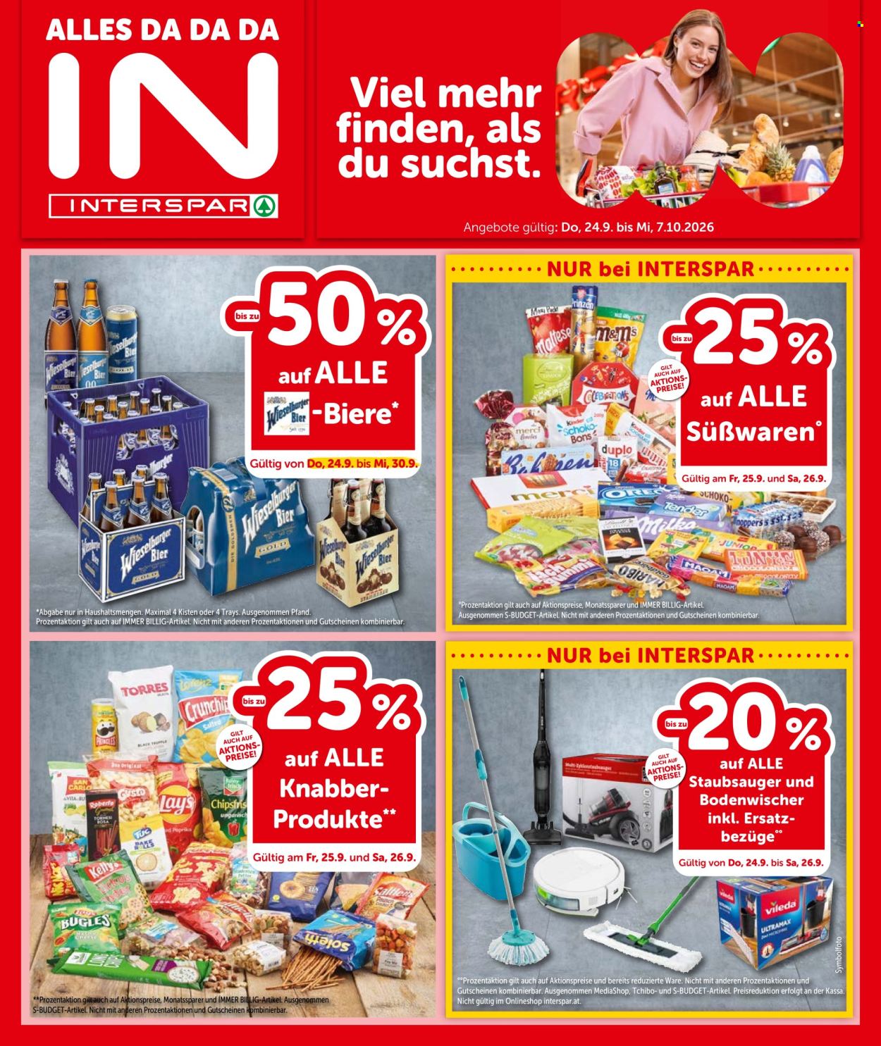 Angebote INTERSPAR - 24.9.2026 - 7.10.2026. Seite 1