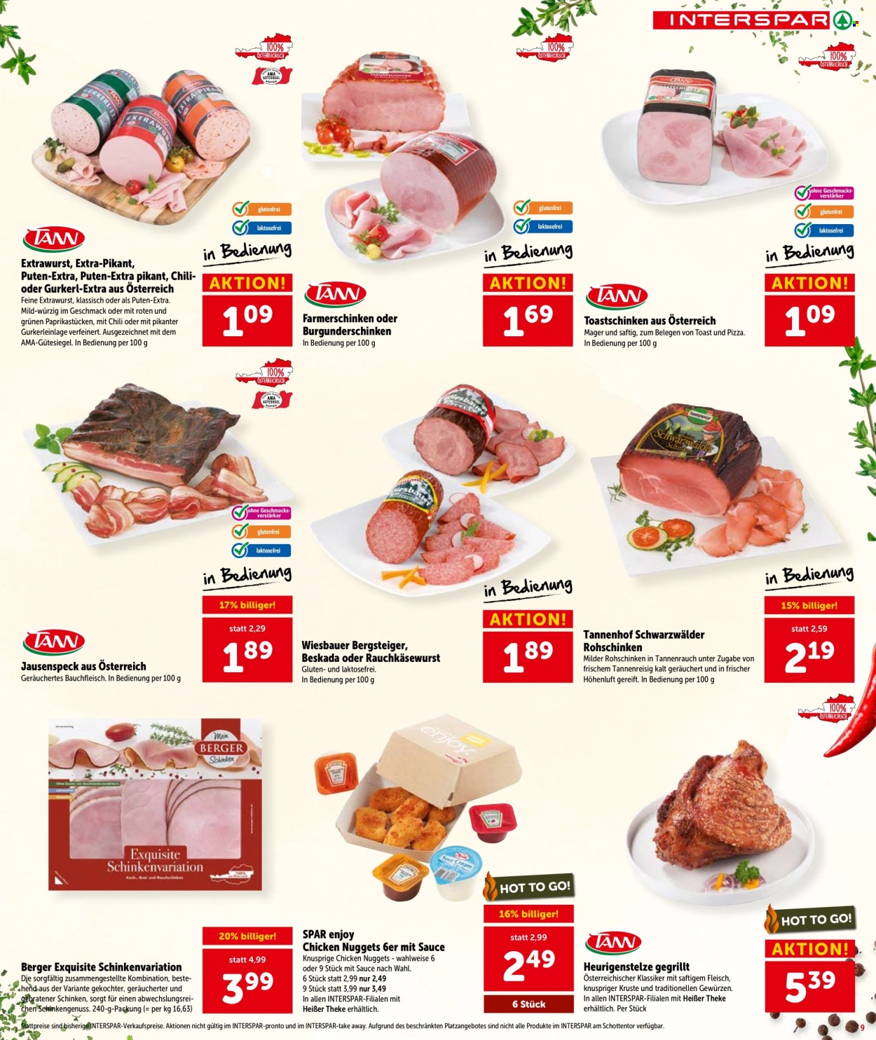 Angebote INTERSPAR - 24.9.2026 - 7.10.2026. Seite 9