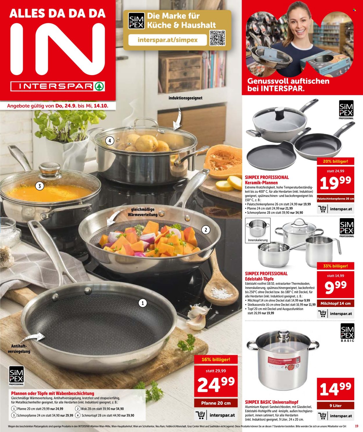 Angebote INTERSPAR - 24.9.2026 - 7.10.2026. Seite 19