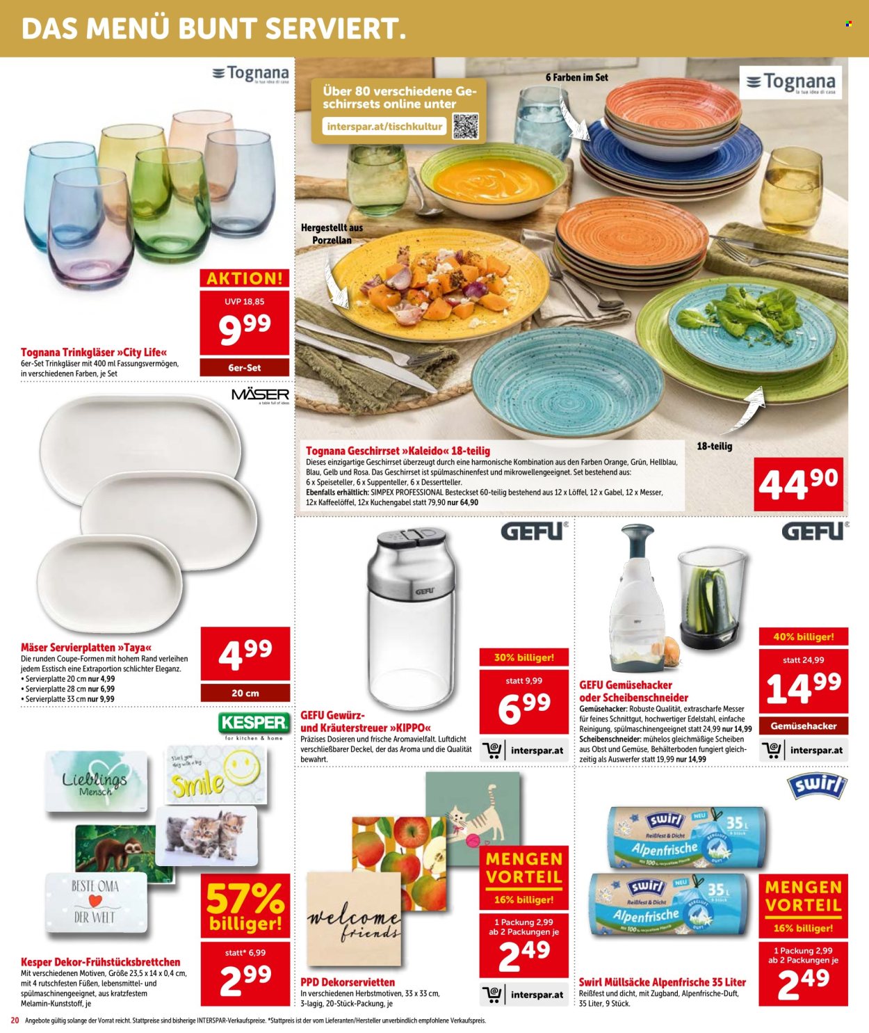 Angebote INTERSPAR - 24.9.2026 - 7.10.2026. Seite 20