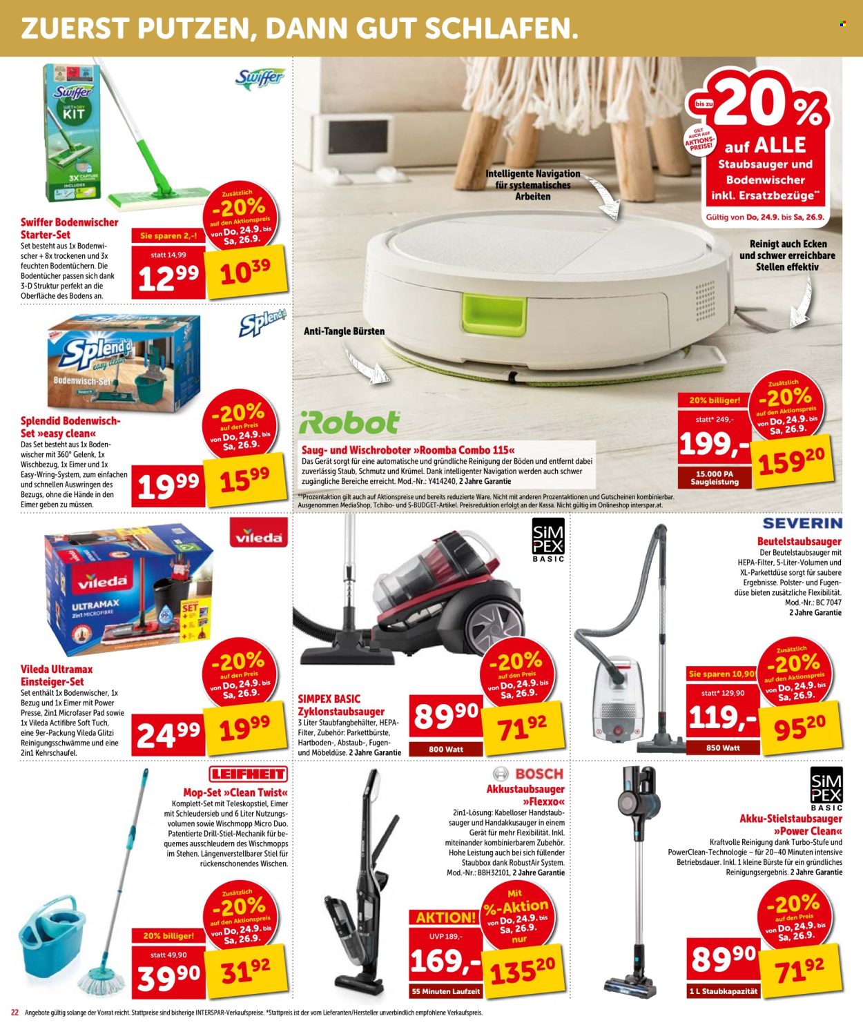 Angebote INTERSPAR - 24.9.2026 - 7.10.2026. Seite 22