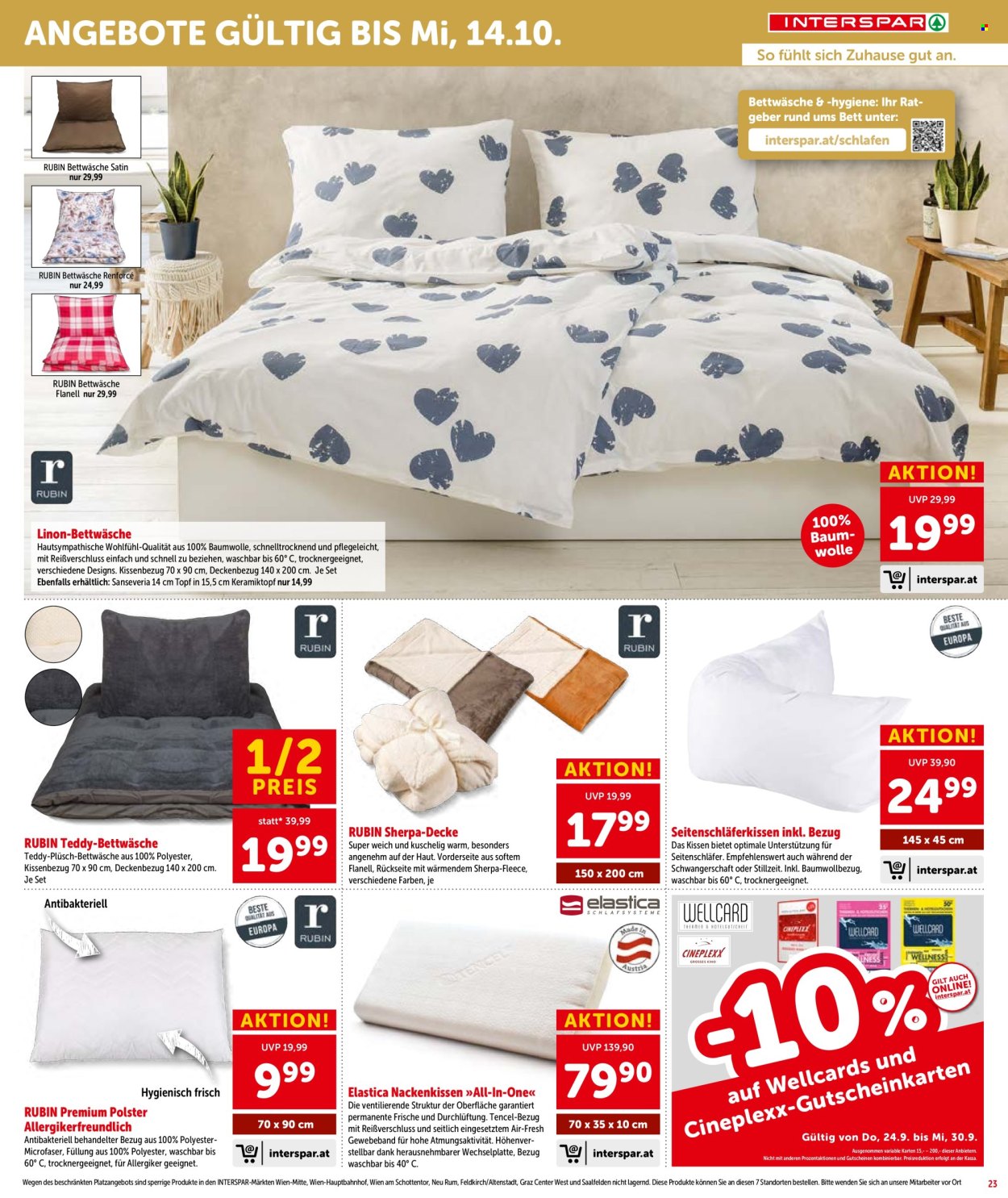 Angebote INTERSPAR - 24.9.2026 - 7.10.2026. Seite 23