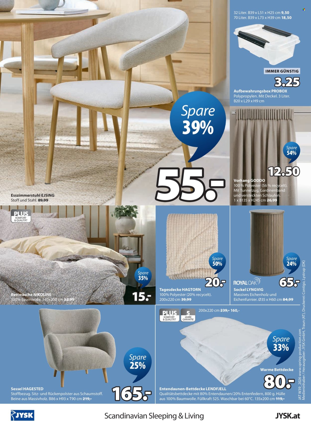 Angebote JYSK - 23.9.2026 - 25.10.2026. Seite 13