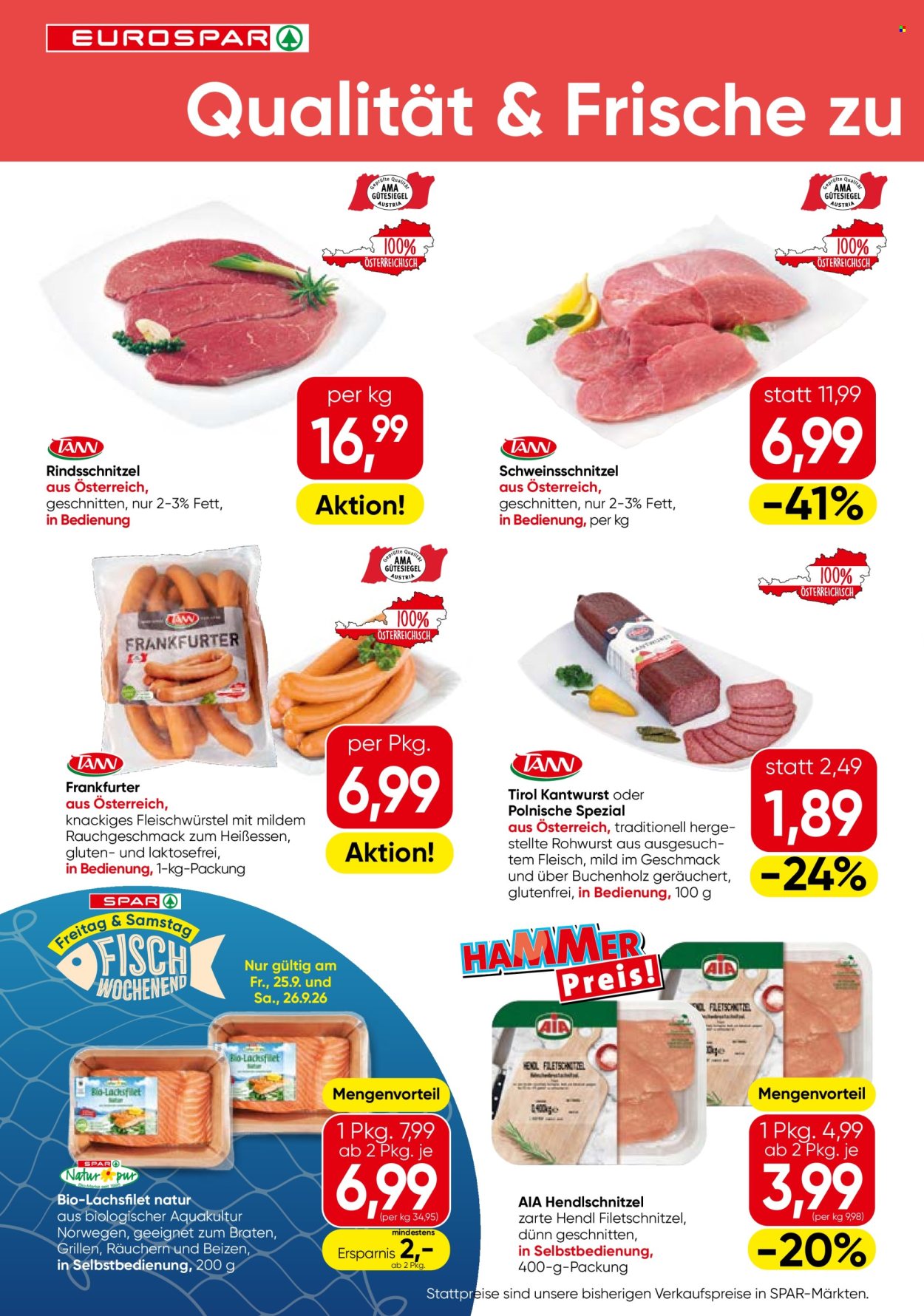 Angebote EUROSPAR - 24.9.2026 - 7.10.2026. Seite 2