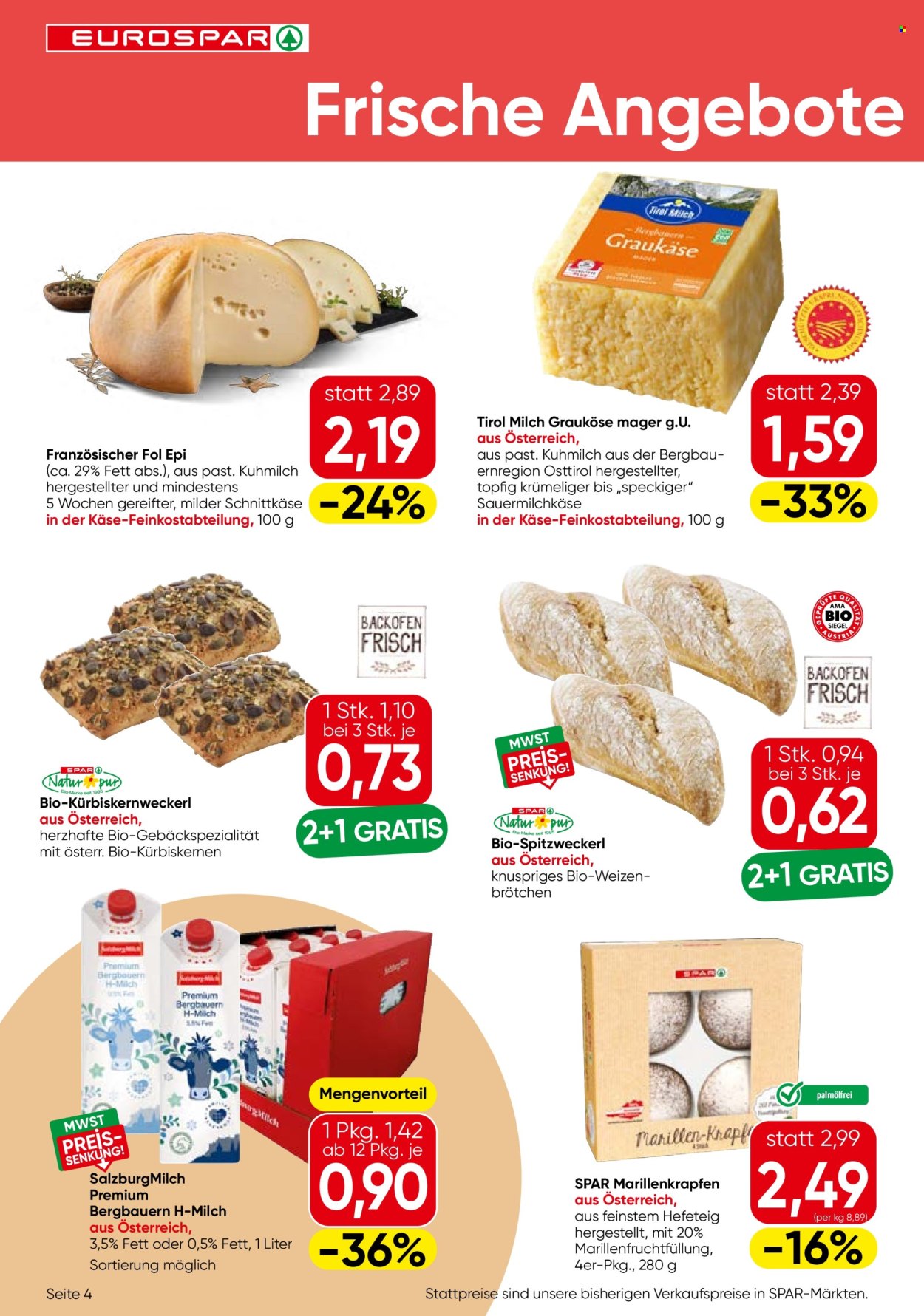 Angebote EUROSPAR - 24.9.2026 - 7.10.2026. Seite 4