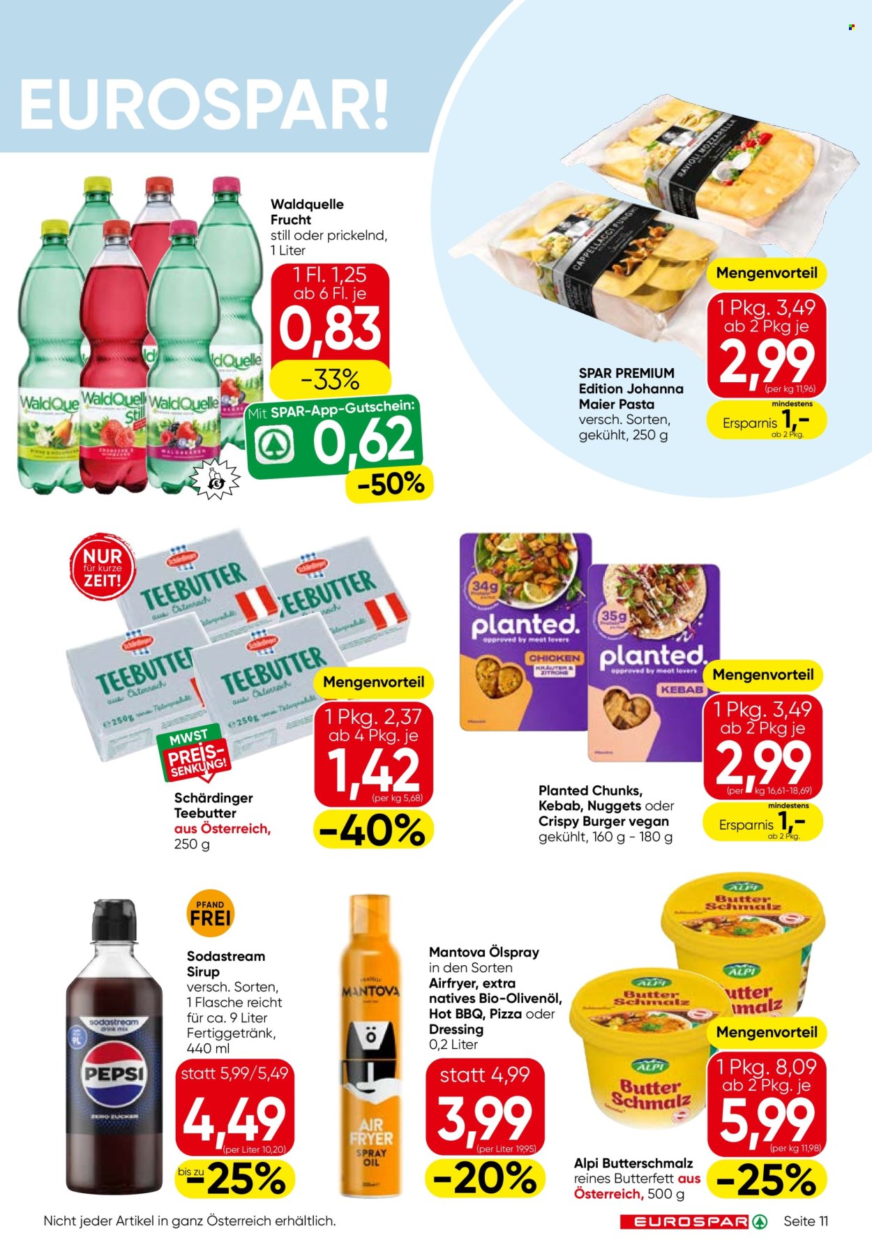 Angebote EUROSPAR - 24.9.2026 - 7.10.2026. Seite 11