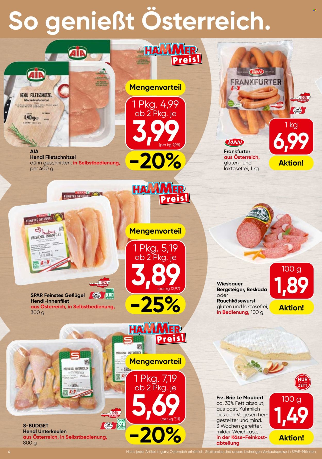 Angebote SPAR - 24.9.2026 - 7.10.2026. Seite 4