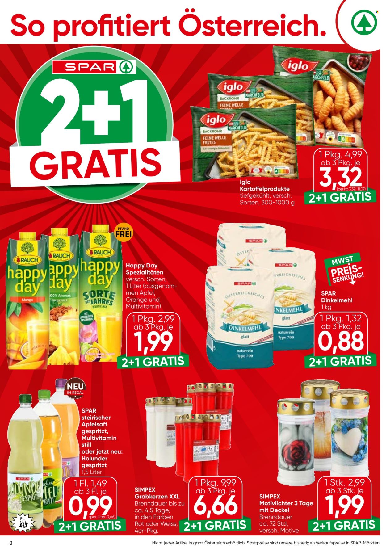 Angebote SPAR - 24.9.2026 - 7.10.2026. Seite 8
