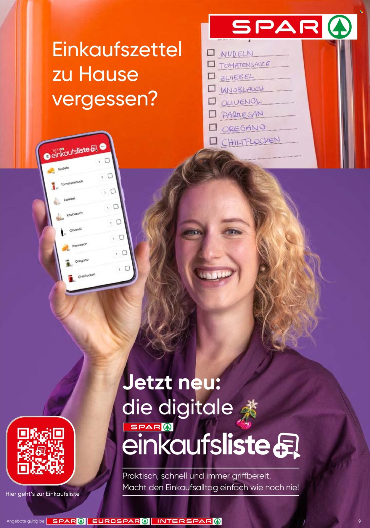Angebote SPAR - 24.9.2026 - 7.10.2026. Seite 9