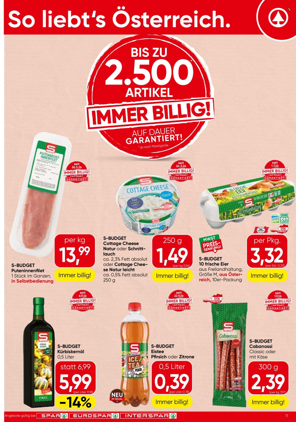 Angebote INTERSPAR - 24.9.2026 - 7.10.2026. Seite 11