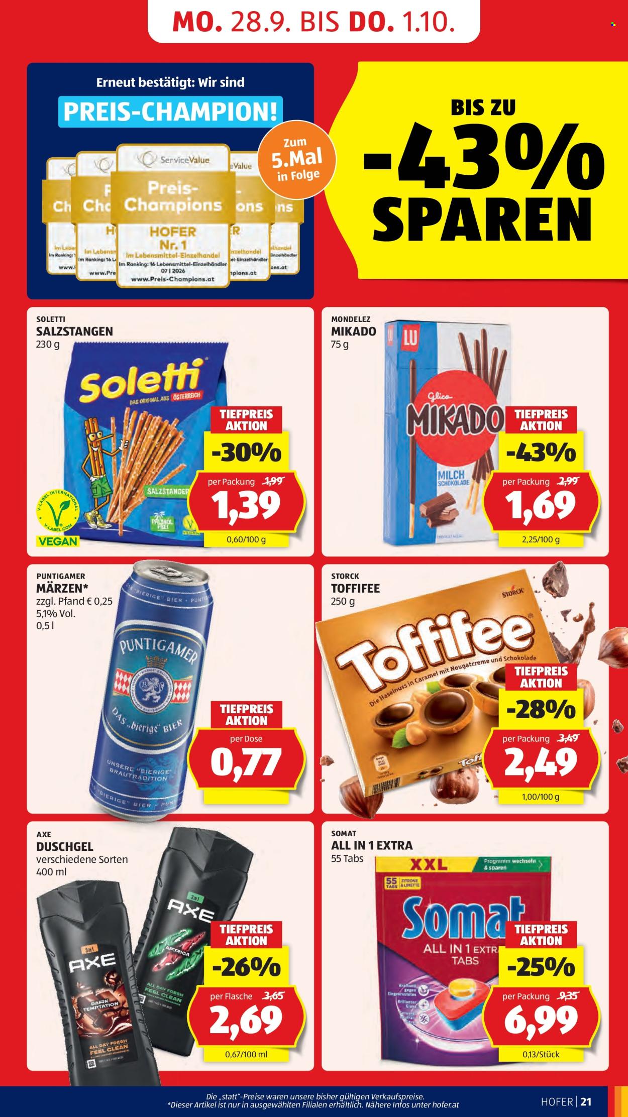 Angebote Hofer - 25.9.2026 - 1.10.2026. Seite 27