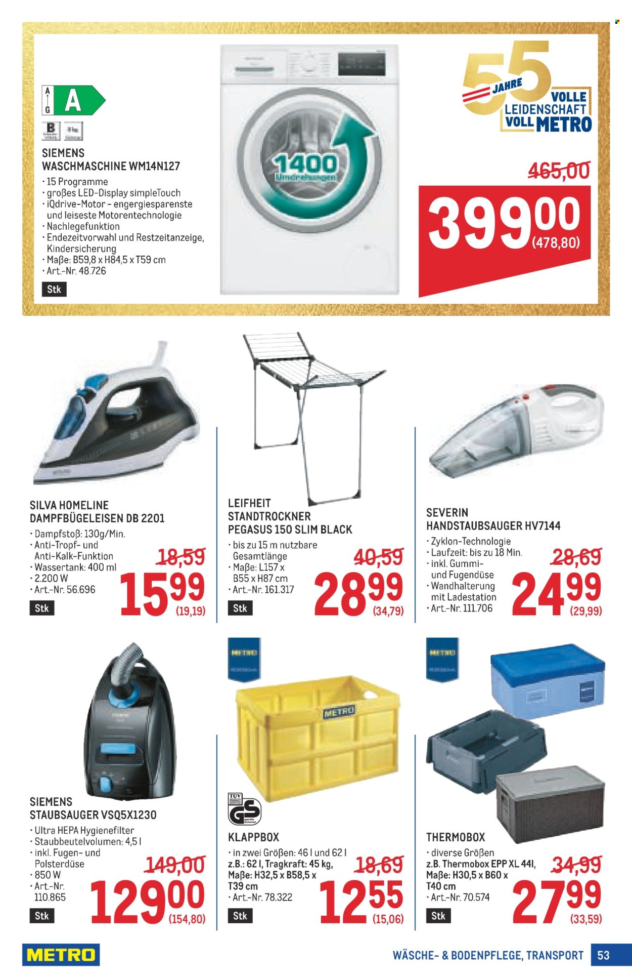 Angebote Metro - 1.10.2026 - 14.10.2026. Seite 53