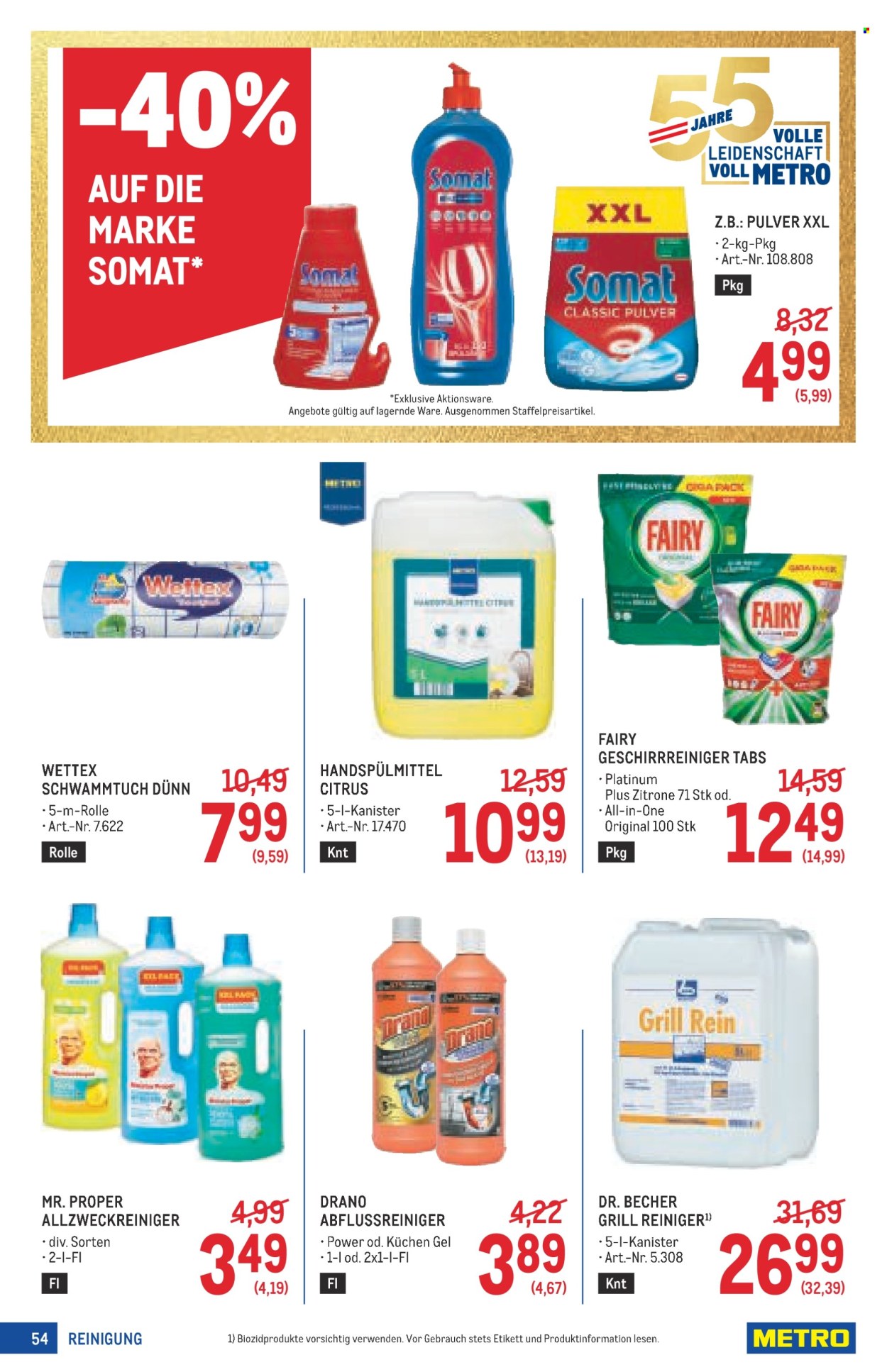 Angebote Metro - 1.10.2026 - 14.10.2026. Seite 54