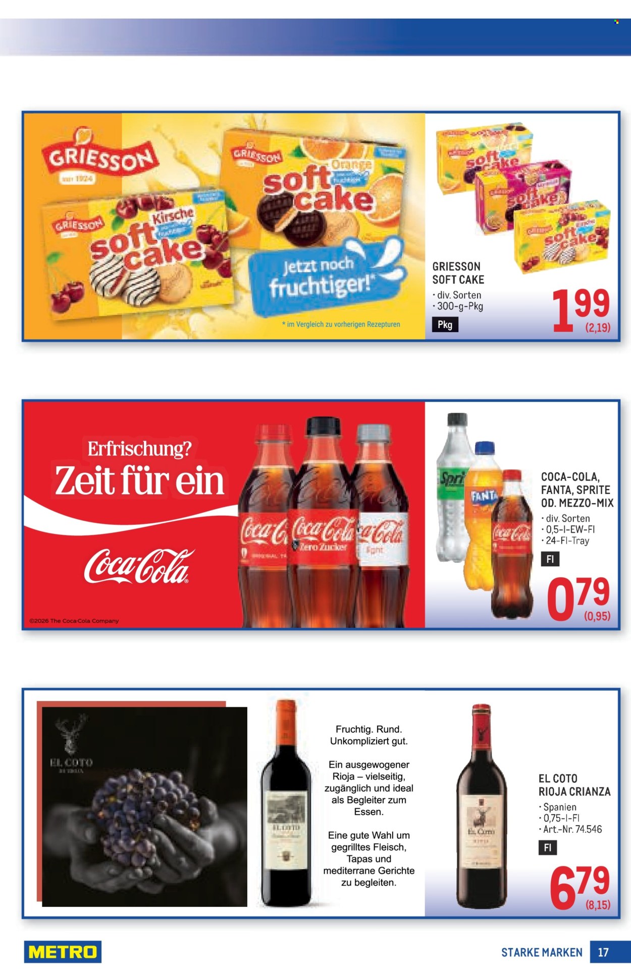 Angebote Metro - 1.10.2026 - 14.10.2026. Seite 17