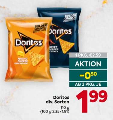 Doritos div. Sorten
