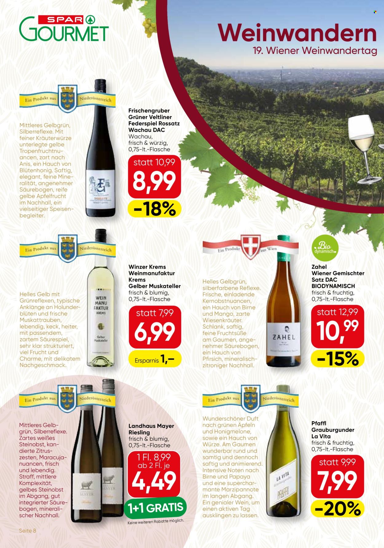 Angebote SPAR - 24.9.2026 - 7.10.2026. Seite 8
