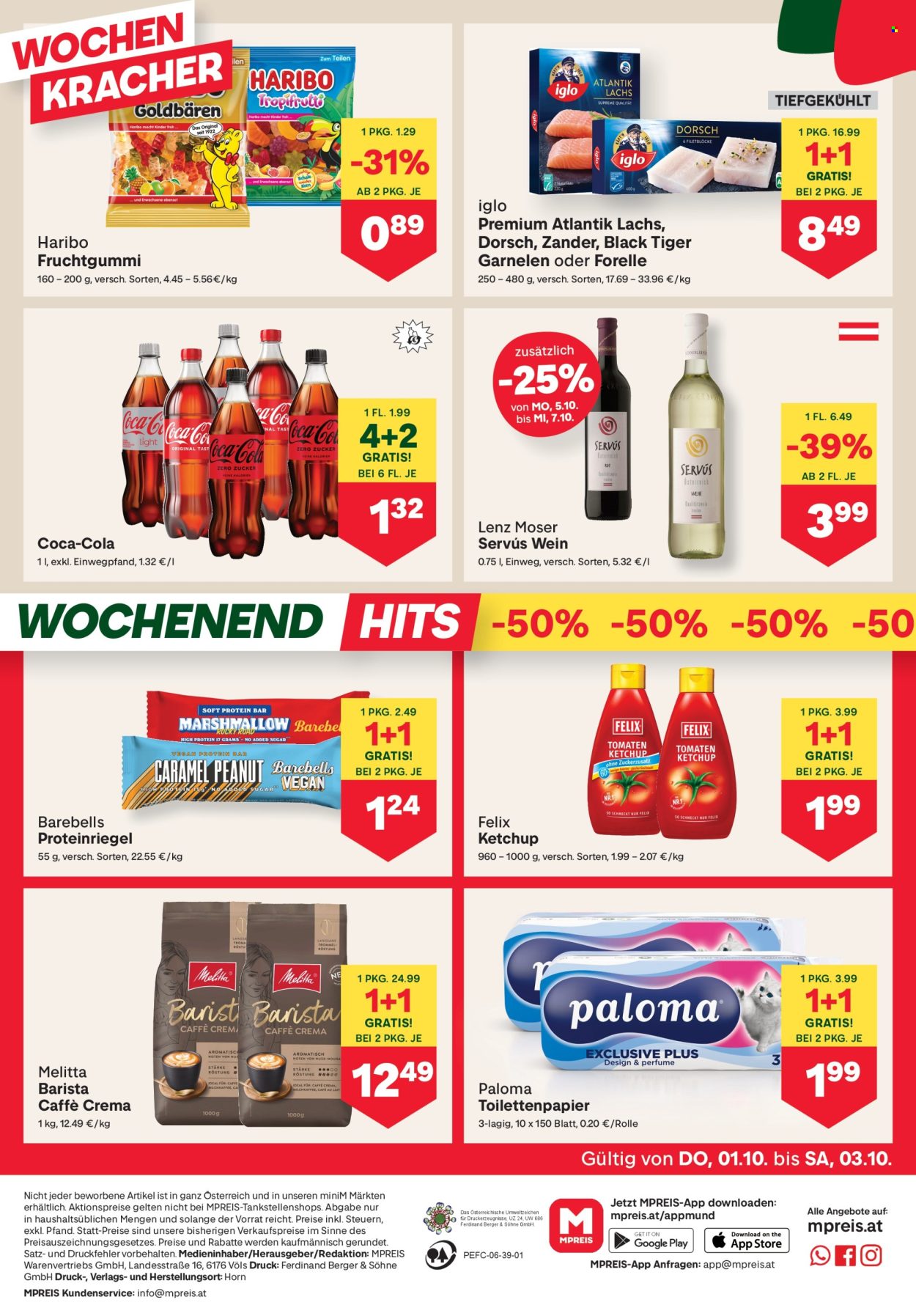 Angebote MPREIS - 1.10.2026 - 7.10.2026. Seite 12