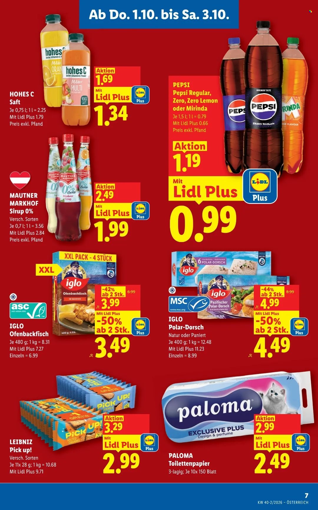 Angebote Lidl - 1.10.2026 - 7.10.2026. Seite 9