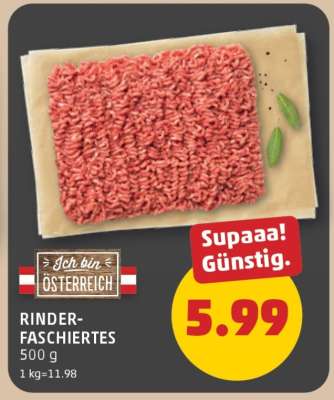 Rinder- faschiertes
