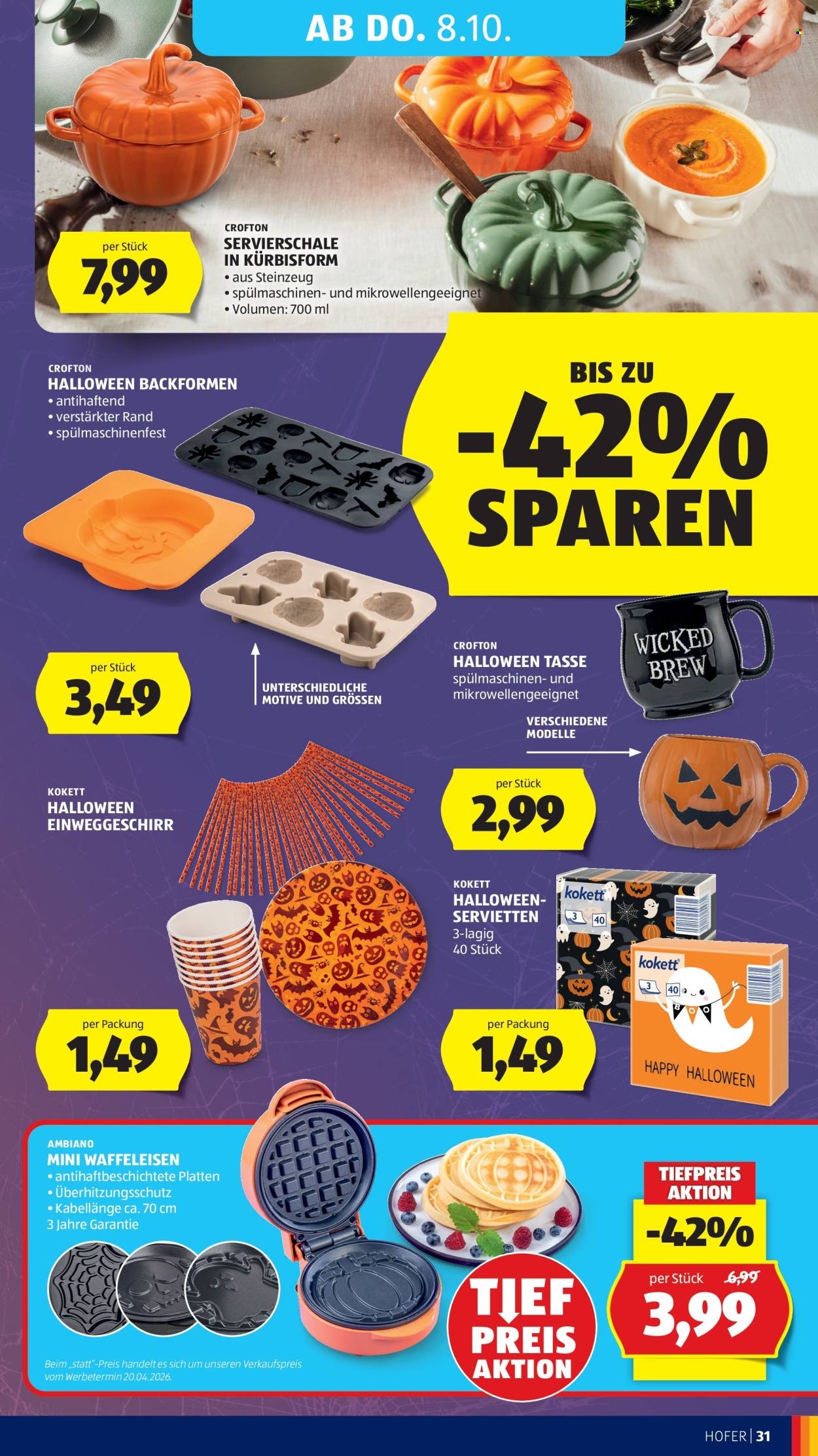 Angebote Hofer - 2.10.2026 - 8.10.2026. Seite 41