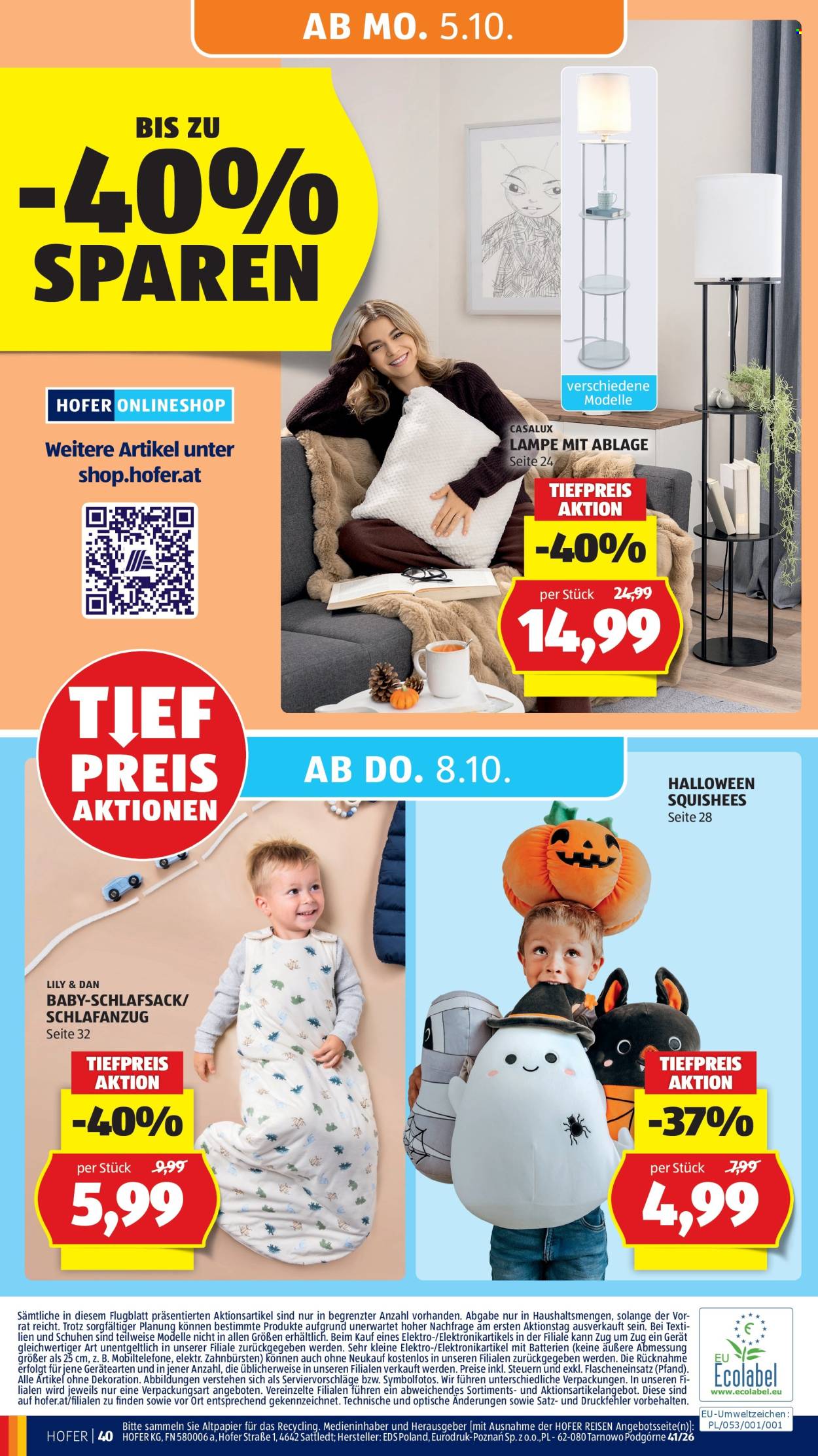 Angebote Hofer - 2.10.2026 - 8.10.2026. Seite 50