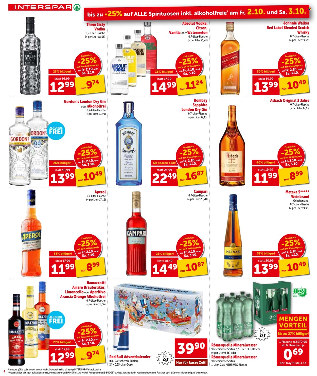 Angebote INTERSPAR - 1.10.2026 - 7.10.2026. Seite 4