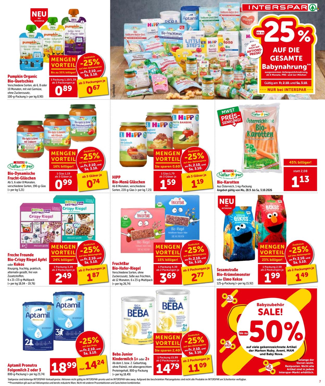 Angebote INTERSPAR - 1.10.2026 - 7.10.2026. Seite 7
