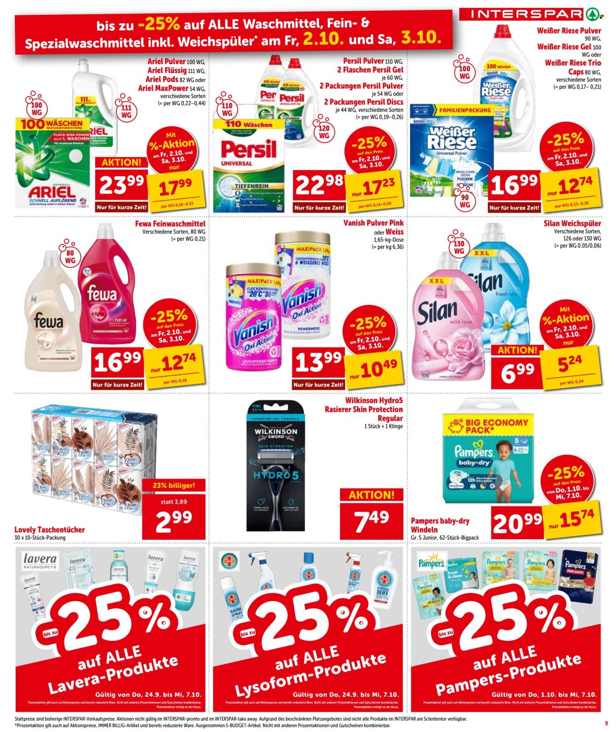 Angebote INTERSPAR - 1.10.2026 - 7.10.2026. Seite 9