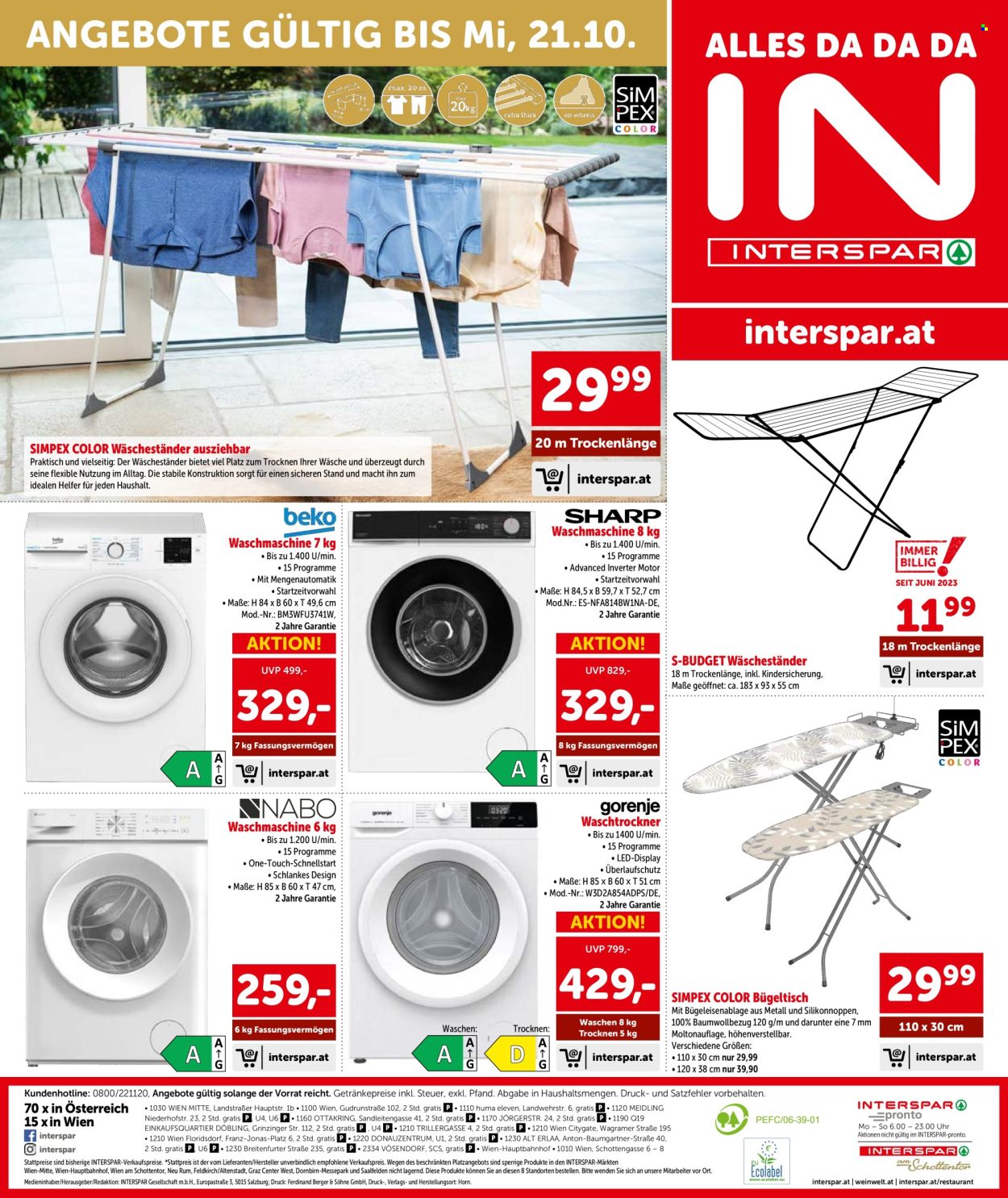 Angebote INTERSPAR - 1.10.2026 - 7.10.2026. Seite 16