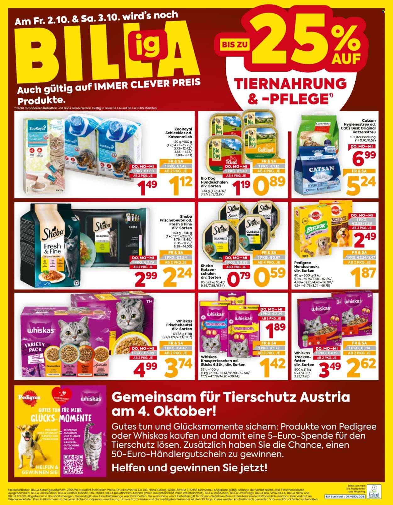 Angebote Billa - 1.10.2026 - 7.10.2026. Seite 16