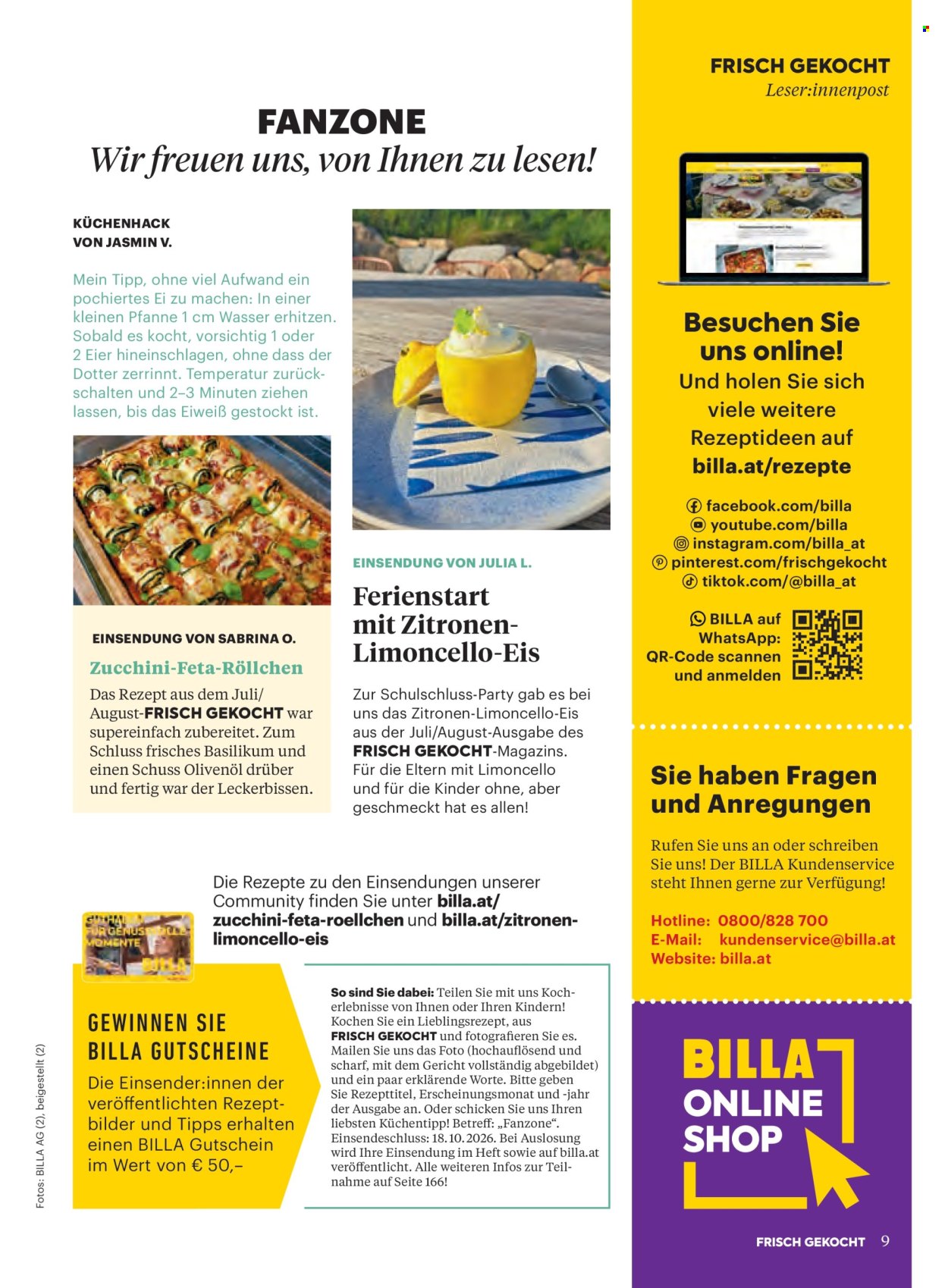Angebote Billa. Seite 9