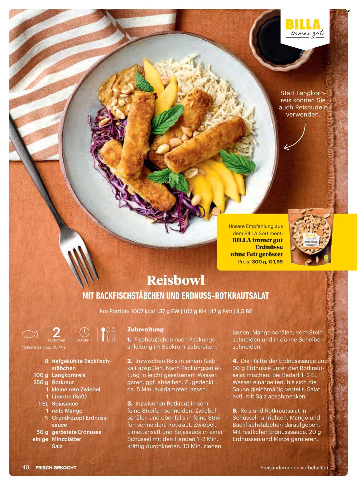 Angebote Billa. Seite 40