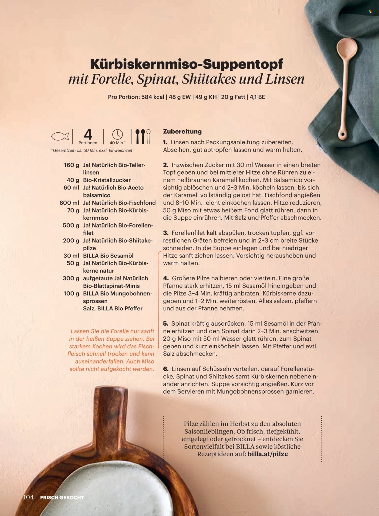 Leták Billa. Strana 104