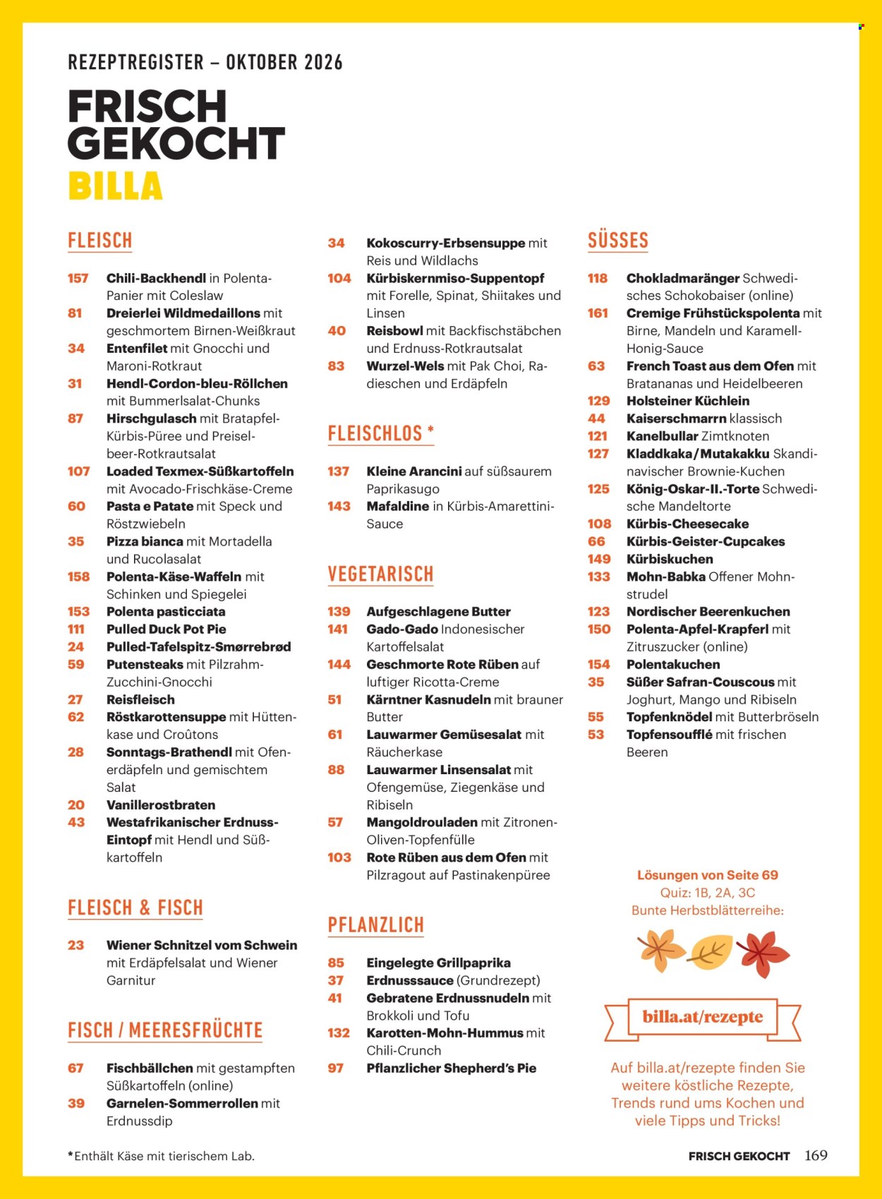 Angebote Billa. Seite 167